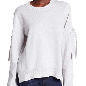 BCBGMaxazaria Tie Sleeve Sweater